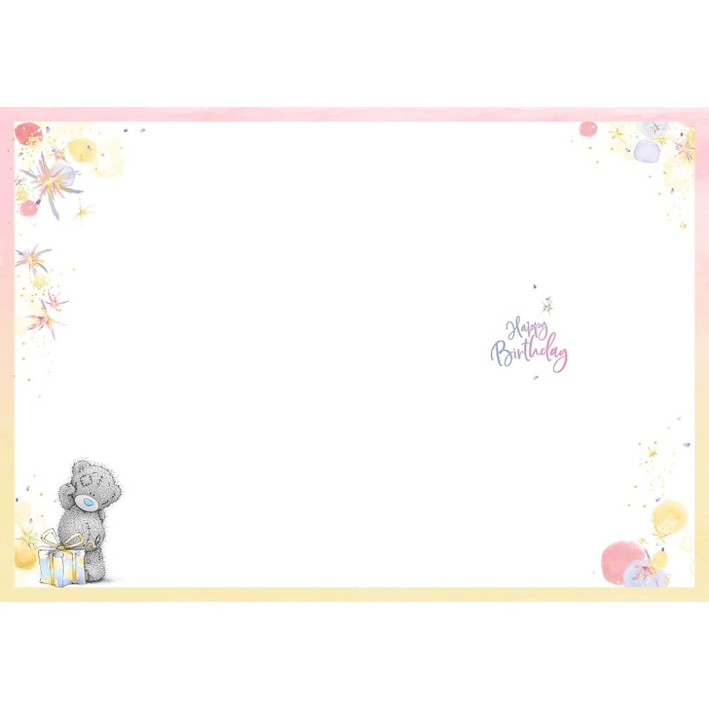 Just For You Me to You Bear Birthday Card Extra Image 1